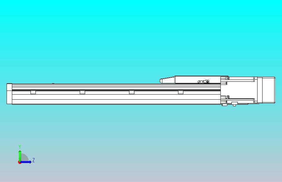 滚珠丝杠直线轴内置导轨TPA-GCR-170-2510C-L450-MR-M75-N3