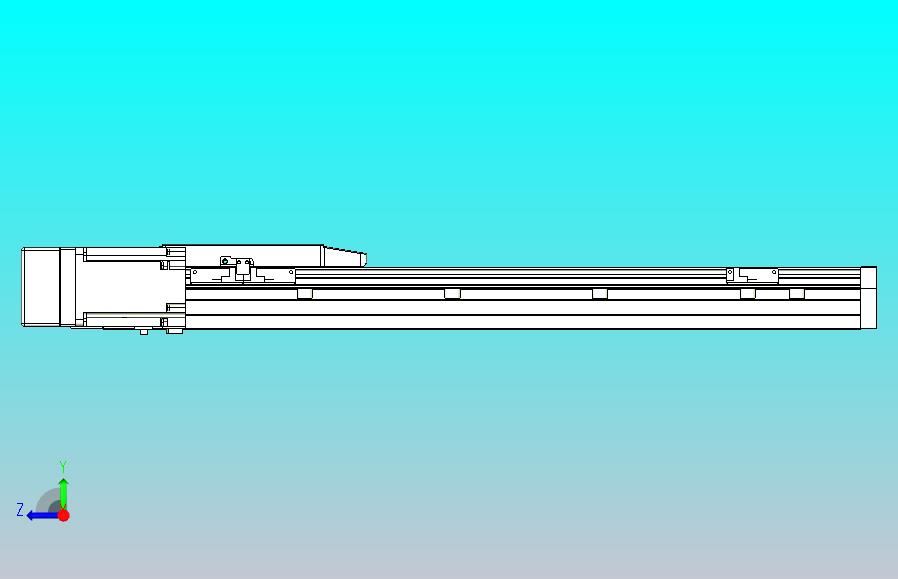 滚珠丝杠直线轴内置导轨TPA-GCR-170-2510C-L500-ML-M75-N3