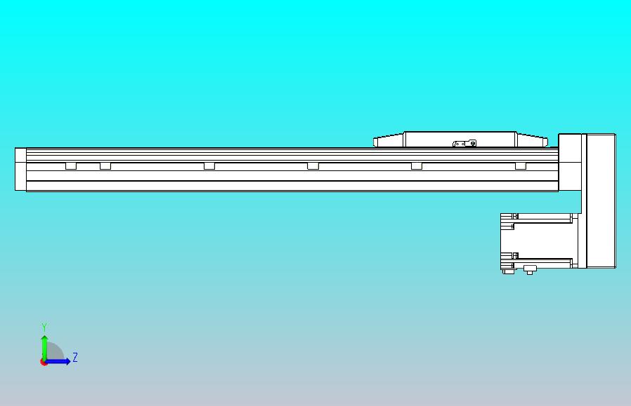 滚珠丝杠直线轴内置导轨TPA-GCR-170-2510C-L500-MP-M75-N3