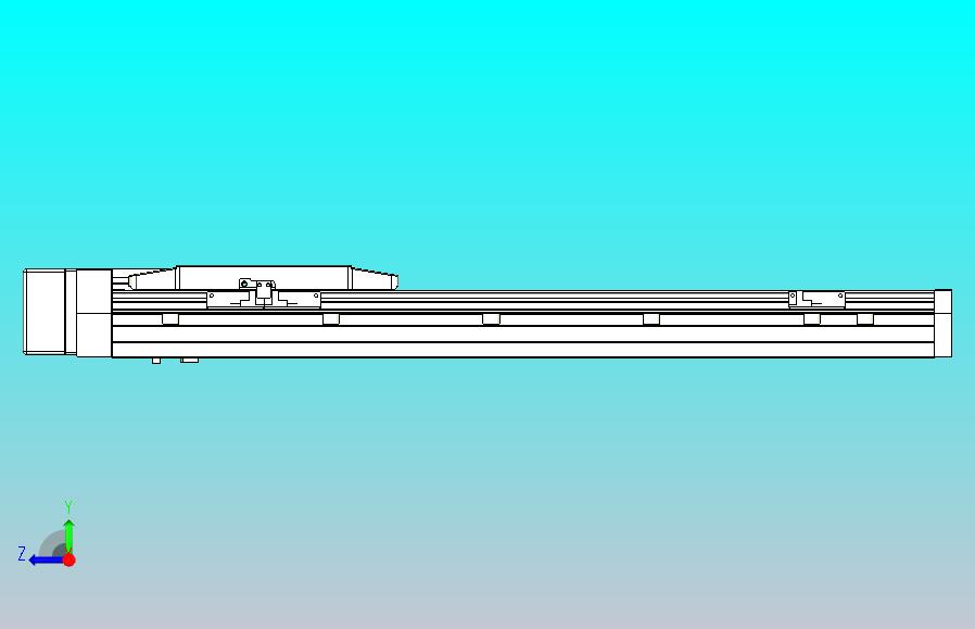 滚珠丝杠直线轴内置导轨TPA-GCR-170-2510C-L500-MR-M75-N3