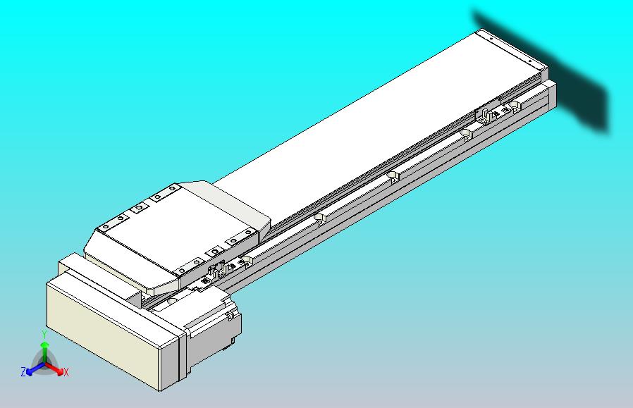 滚珠丝杠直线轴内置导轨TPA-GCR-170-2510C-L550-ML-M75-N3