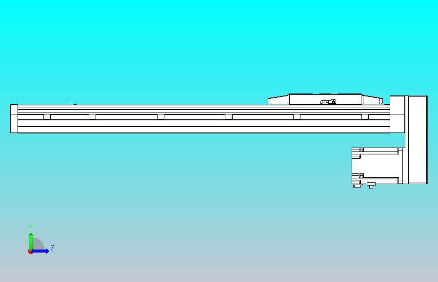 滚珠丝杠直线轴内置导轨TPA-GCR-170-2510C-L550-MP-M75-N3