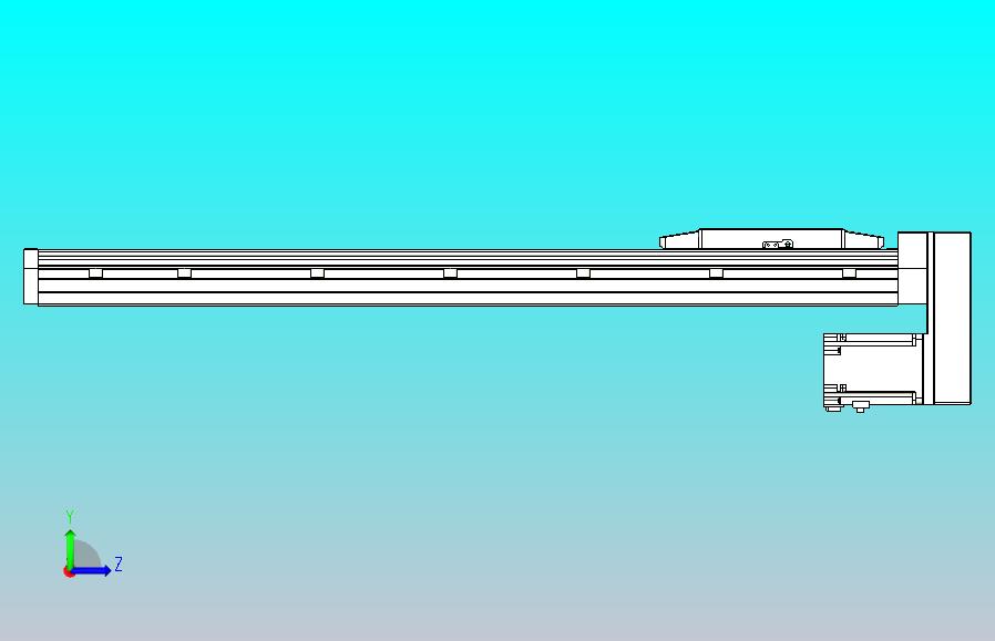 滚珠丝杠直线轴内置导轨TPA-GCR-170-2510C-L700-MP-M75-N3