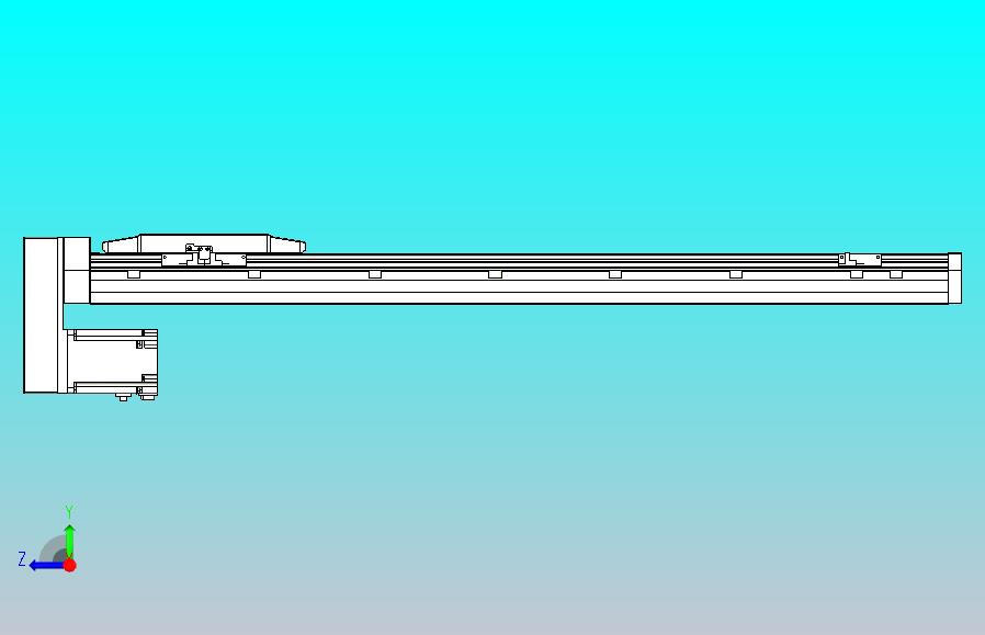 滚珠丝杠直线轴内置导轨TPA-GCR-170-2510C-L800-MP-M75-N3