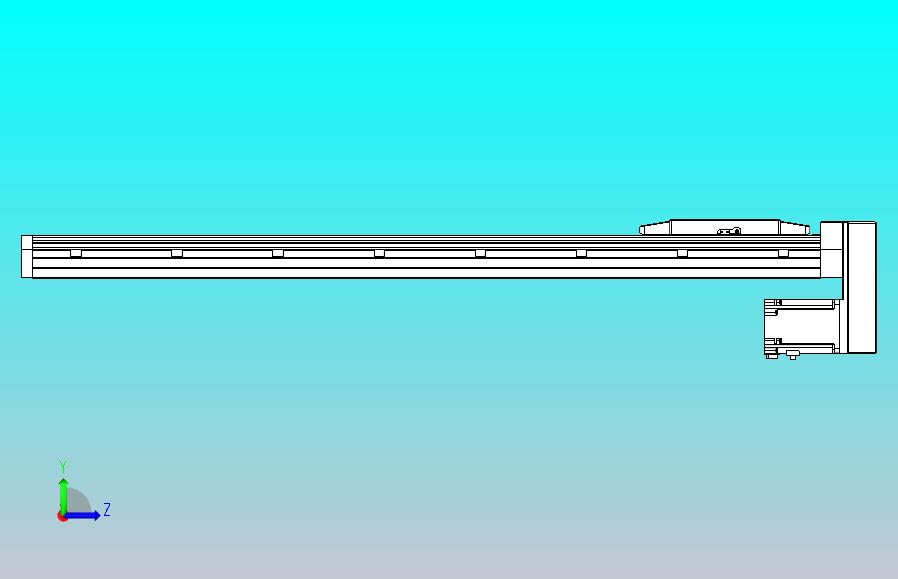 滚珠丝杠直线轴内置导轨TPA-GCR-170-2510C-L900-MP-M75-N3