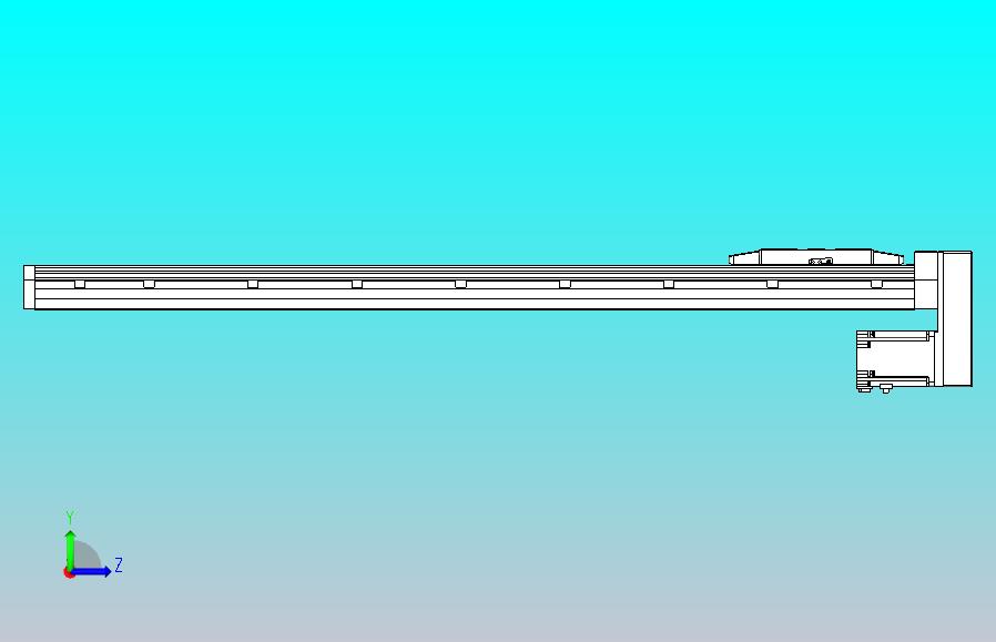 滚珠丝杠直线轴内置导轨TPA-GCR-170-2510C-L1000-MP-M75-N3