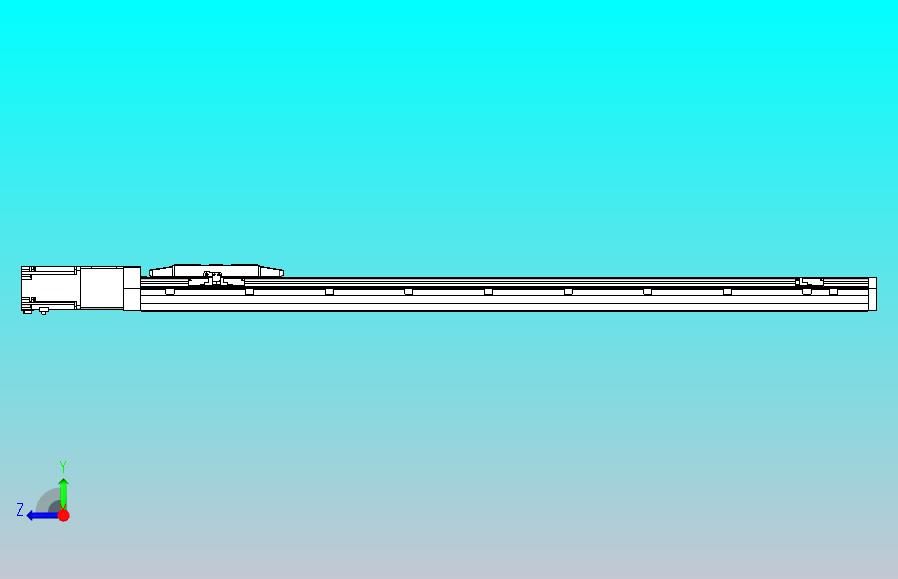 滚珠丝杠直线轴内置导轨TPA-GCR-170-2510C-L1100-M-M75-N3