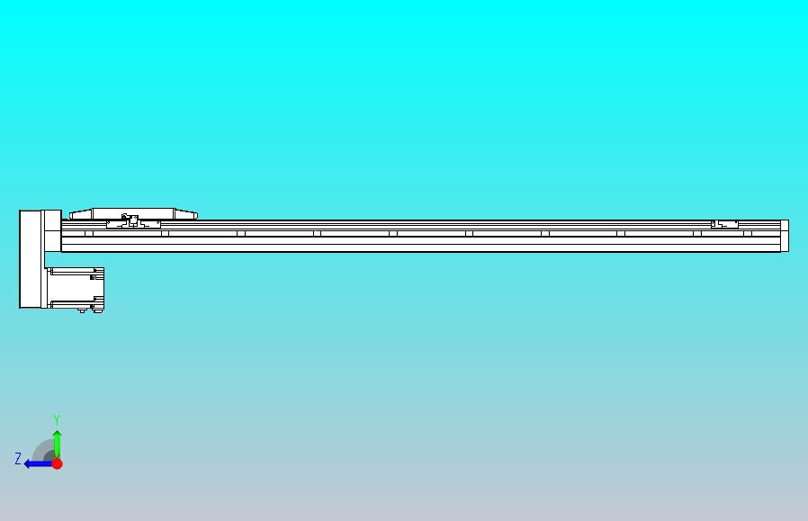 滚珠丝杠直线轴内置导轨TPA-GCR-170-2510C-L1150-MP-M75-N3