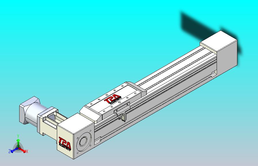 伺服电机集成皮带传动直线执行器TPA-OCB-60-140-L250-DL-J60-N3