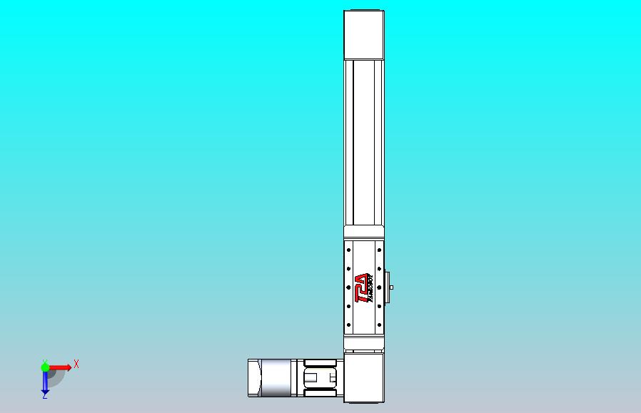 伺服电机集成皮带传动直线执行器TPA-OCB-60-140-L250-DL-J60-N3