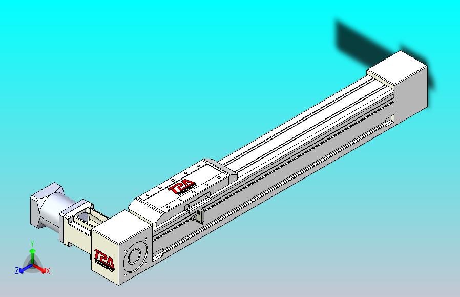 伺服电机集成皮带传动直线执行器TPA-OCB-60-140-L350-DL-J60-N3