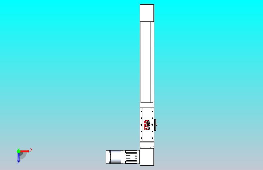 伺服电机集成皮带传动直线执行器TPA-OCB-60-140-L350-DL-J60-N3