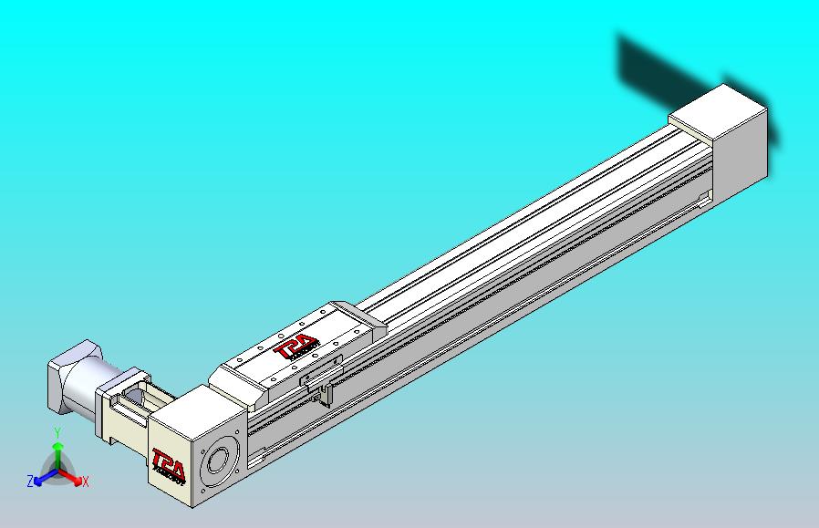 伺服电机集成皮带传动直线执行器TPA-OCB-60-140-L450-DL-J60-N3