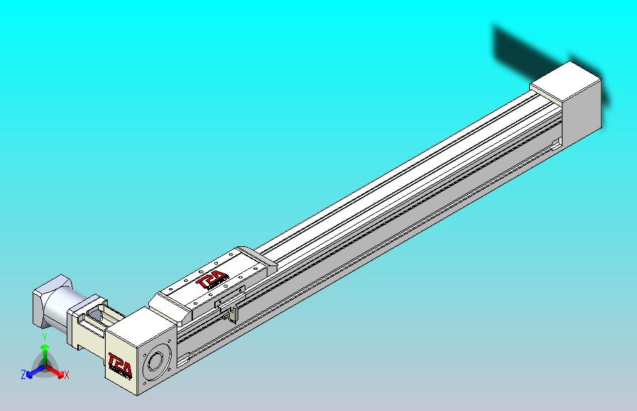 伺服电机集成皮带传动直线执行器TPA-OCB-60-140-L550-DL-J60-N3