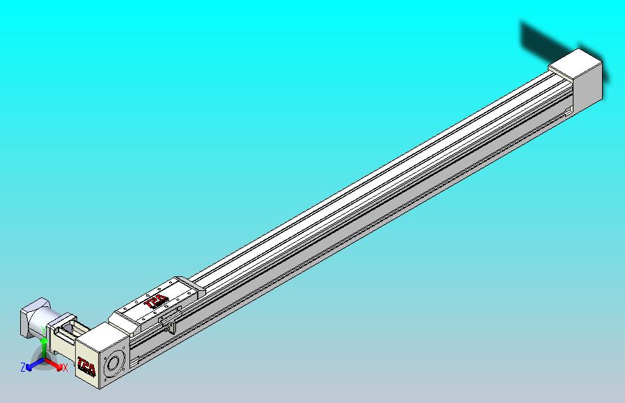 伺服电机集成皮带传动直线执行器TPA-OCB-60-140-L950-DL-J60-N3