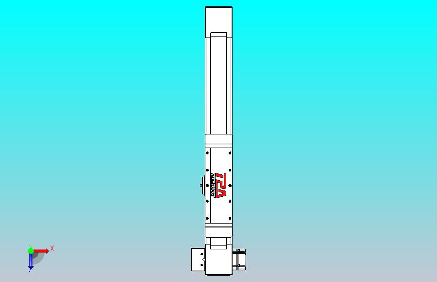 伺服电机集成皮带传动直线执行器TPA-OCB-80-140-L250-LP-P40-N3