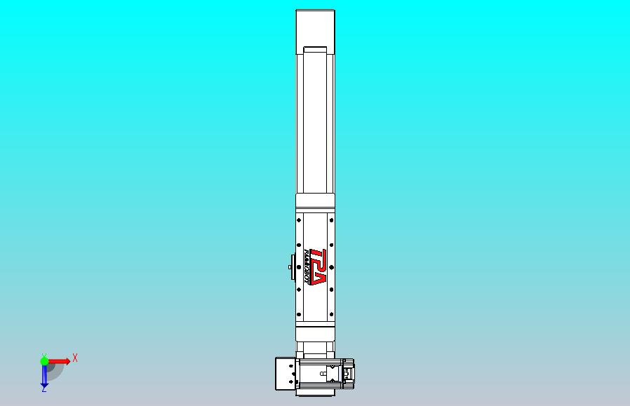 伺服电机集成皮带传动直线执行器TPA-OCB-80-140-L250-LU-P40-N3