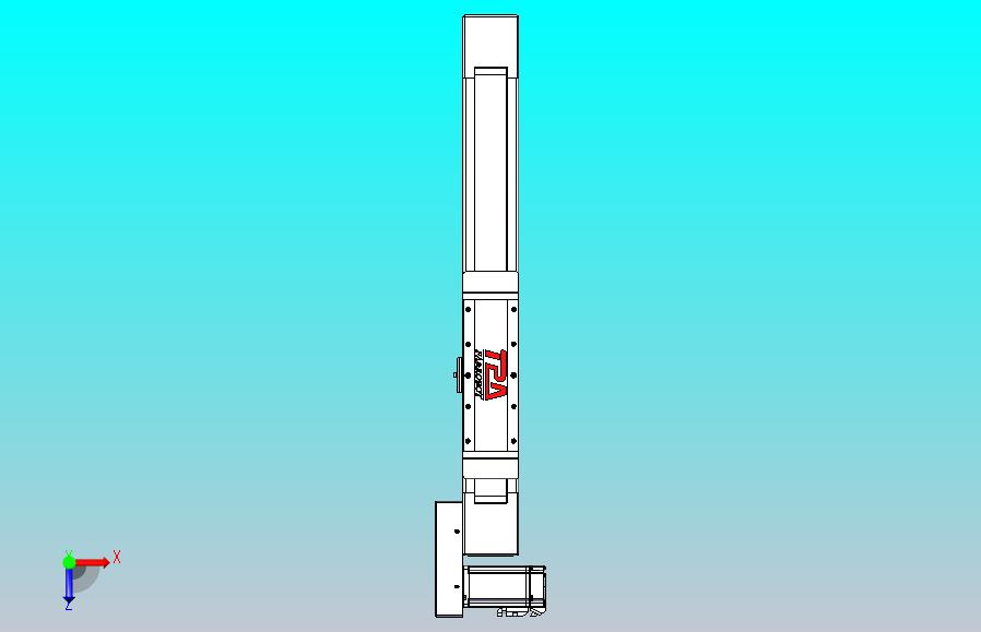 伺服电机集成皮带传动直线执行器TPA-OCB-80-140-L250-ML-P40-N3