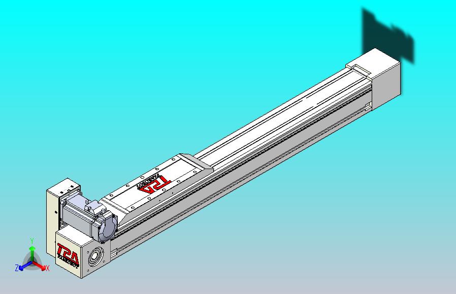 伺服电机集成皮带传动直线执行器TPA-OCB-80-140-L450-LU-P40-N3