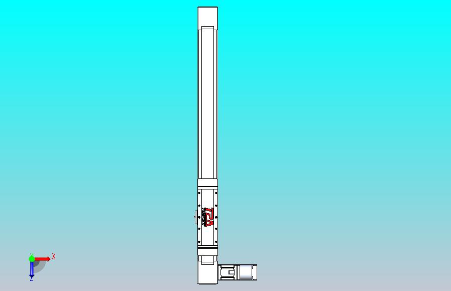 伺服电机集成皮带传动直线执行器TPA-OCB-80-140-L550-DR-J60-N3