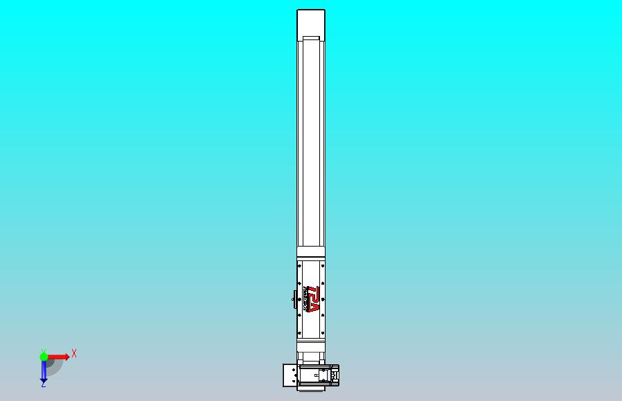 伺服电机集成皮带传动直线执行器TPA-OCB-80-140-L550-LU-P40-N3
