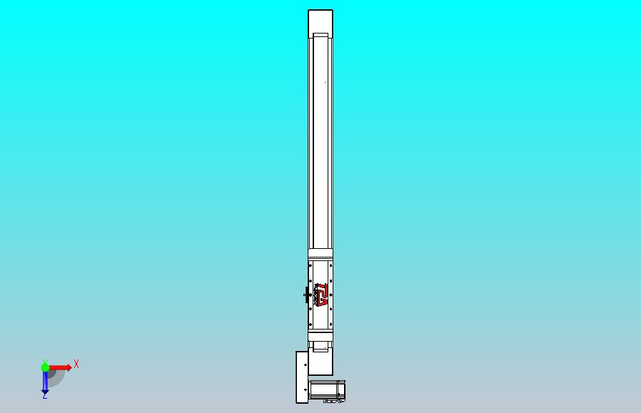 伺服电机集成皮带传动直线执行器TPA-OCB-80-140-L650-ML-P40-N3