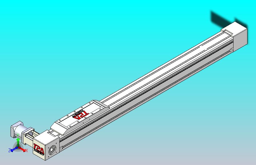 伺服电机集成皮带传动直线执行器TPA-OCB-80-140-L750-DL-J60-N3