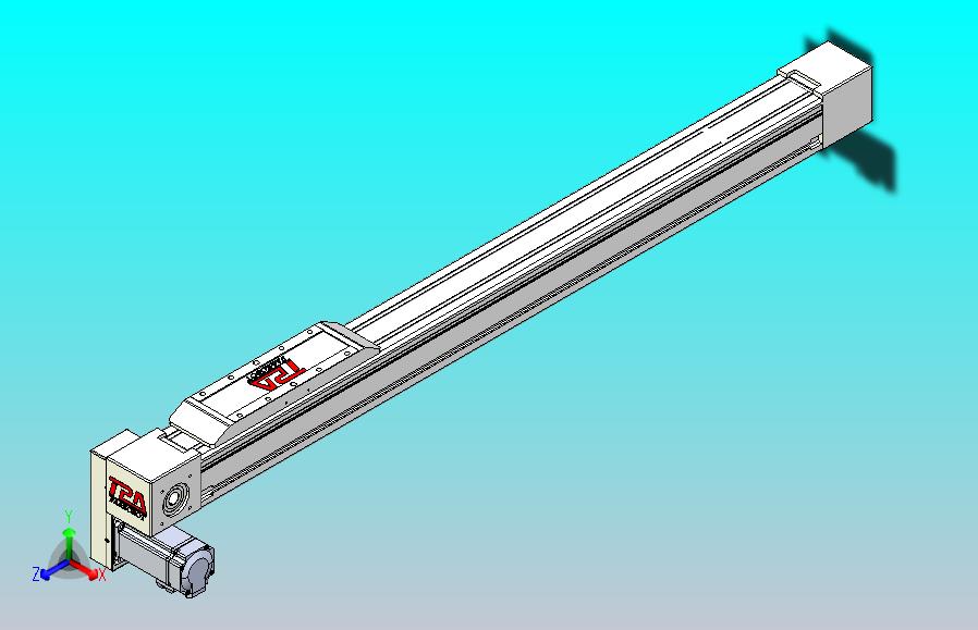 伺服电机集成皮带传动直线执行器TPA-OCB-80-140-L750-LP-P40-N3