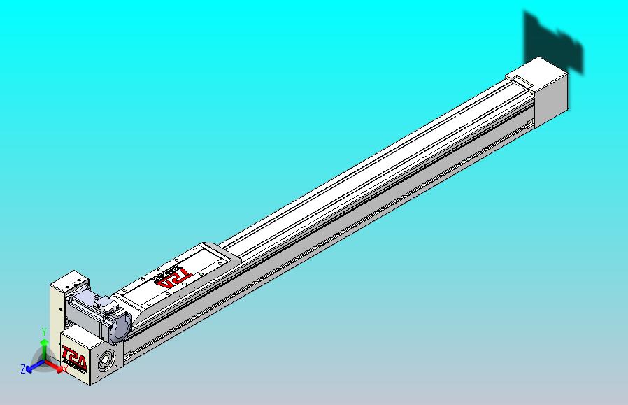 伺服电机集成皮带传动直线执行器TPA-OCB-80-140-L750-LU-P40-N3
