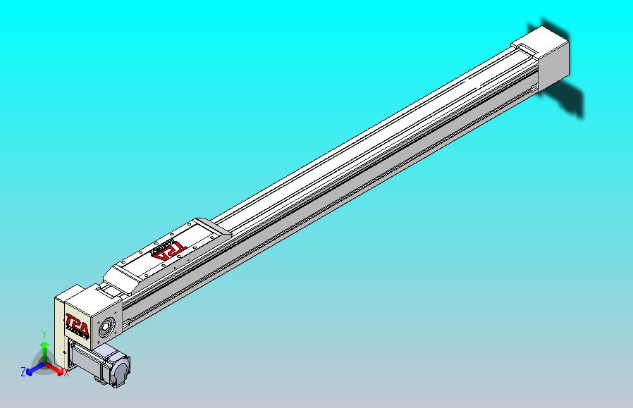 伺服电机集成皮带传动直线执行器TPA-OCB-80-140-L850-LP-P40-N3