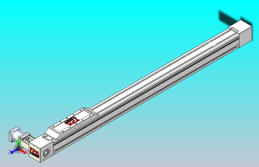 伺服电机集成皮带传动直线执行器TPA-OCB-80-140-L950-DL-J60-N3
