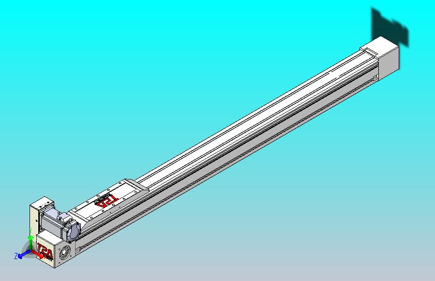 伺服电机集成皮带传动直线执行器TPA-OCB-80-140-L950-LU-P40-N3