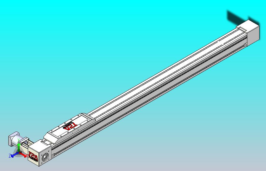 伺服电机集成皮带传动直线执行器TPA-OCB-80-140-L1050-DL-J60-N3