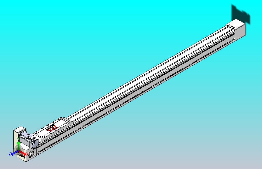 伺服电机集成皮带传动直线执行器TPA-OCB-80-140-L1350-LU-P40-N3