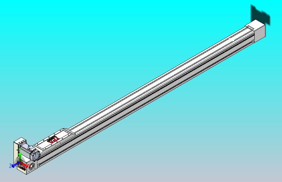 伺服电机集成皮带传动直线执行器TPA-OCB-80-140-L1450-LU-P40-N3