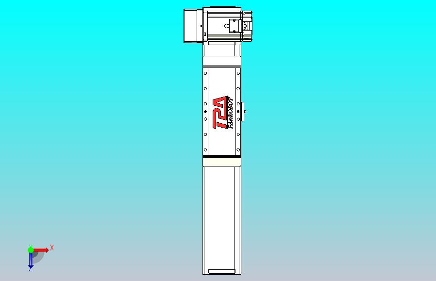 伺服电机集成皮带传动直线执行器TPA-OCB-100-192-L150-RU-P75-N3