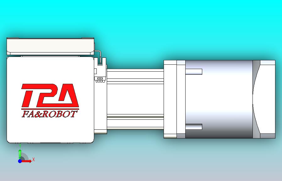 伺服电机集成皮带传动直线执行器TPA-OCB-100-192-L250-DL-J90-N3