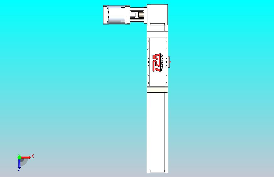 伺服电机集成皮带传动直线执行器TPA-OCB-100-192-L250-DR-J90-N3