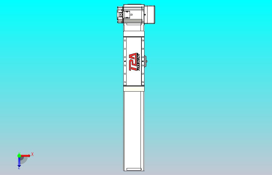 伺服电机集成皮带传动直线执行器TPA-OCB-100-192-L250-LU-P75-N3