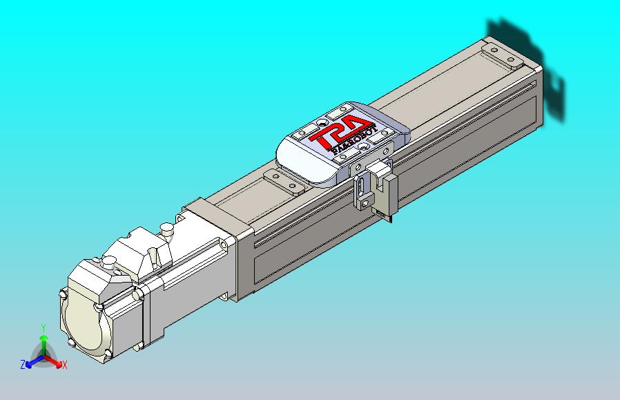 滚珠丝杠直线轴带导轨全封闭TPA-HCR-40S-0802C-L60-M-Y-P10-N3