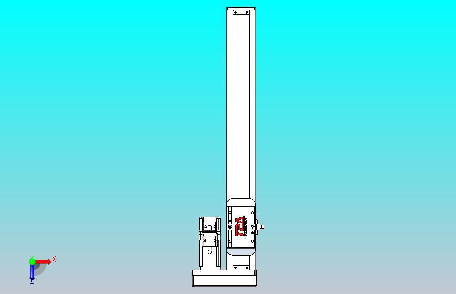 滚珠丝杠直线轴带导轨全封闭TPA-HCR-50S-1210C-L300-ML-Y-P10-N3
