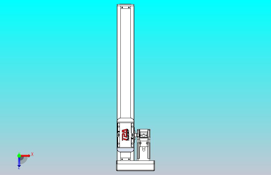 滚珠丝杠直线轴带导轨全封闭TPA-HCR-50S-1210C-L300-MR-Y-P10-N3