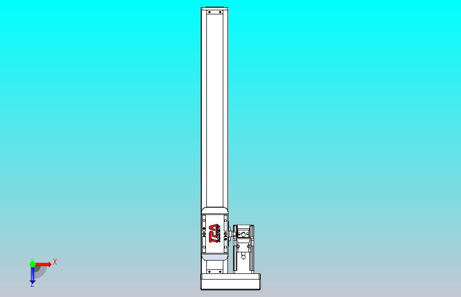 滚珠丝杠直线轴带导轨全封闭TPA-HCR-50S-1210C-L340-MR-Y-P10-N3