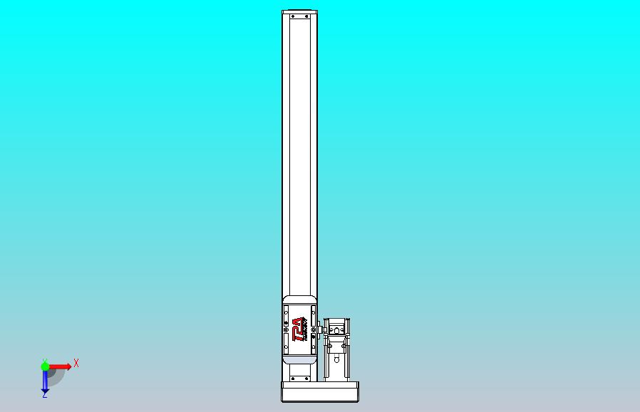 滚珠丝杠直线轴带导轨全封闭TPA-HCR-50S-1210C-L380-MR-Y-P10-N3