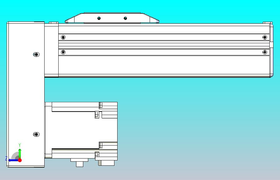 滚珠丝杠直线轴带导轨全封闭TPA-HCR-65S-1610C-L100-MP-Y-P20-N3