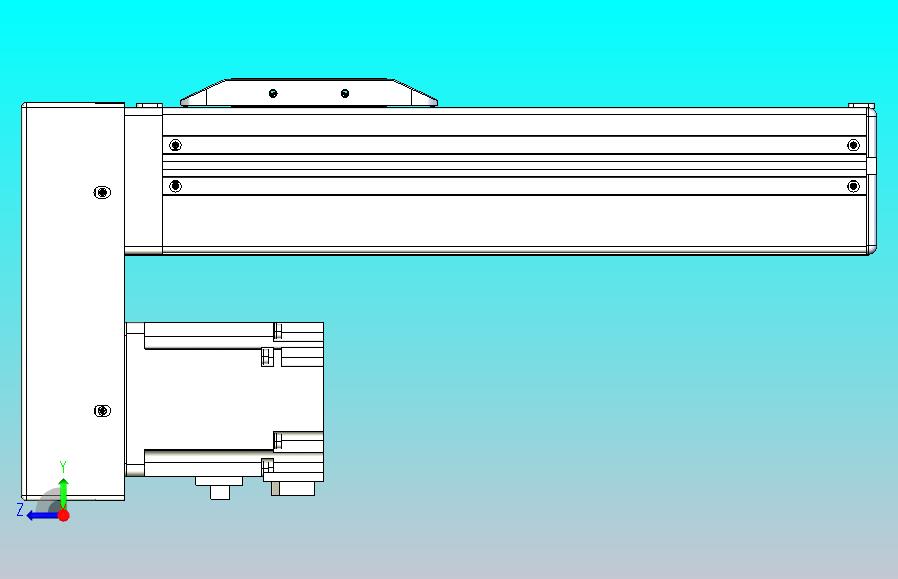滚珠丝杠直线轴带导轨全封闭TPA-HCR-65S-1610C-L150-MP-Y-P20-N3