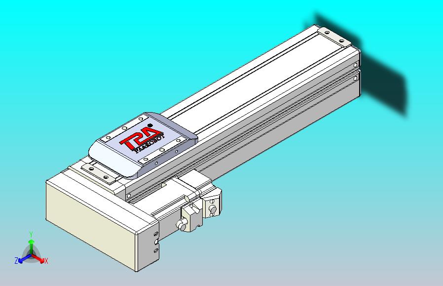 滚珠丝杠直线轴带导轨全封闭TPA-HCR-65S-1610C-L200-MR-Y-P10-N3