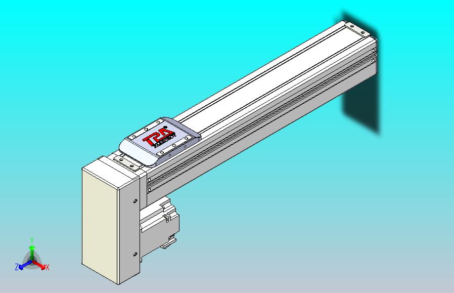 滚珠丝杠直线轴带导轨全封闭TPA-HCR-65S-1610C-L300-MP-Y-P20-N3