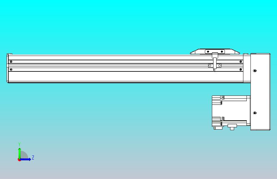 滚珠丝杠直线轴带导轨全封闭TPA-HCR-65S-1610C-L350-MP-Y-P20-N3