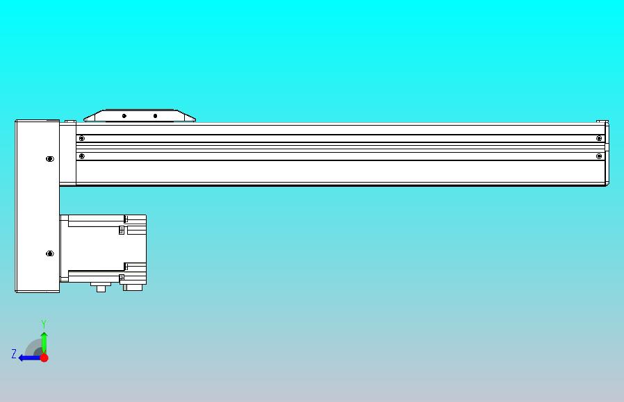 滚珠丝杠直线轴带导轨全封闭TPA-HCR-65S-1610C-L350-MP-Y-P20-N3